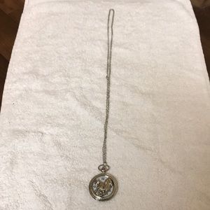 Necklace clock